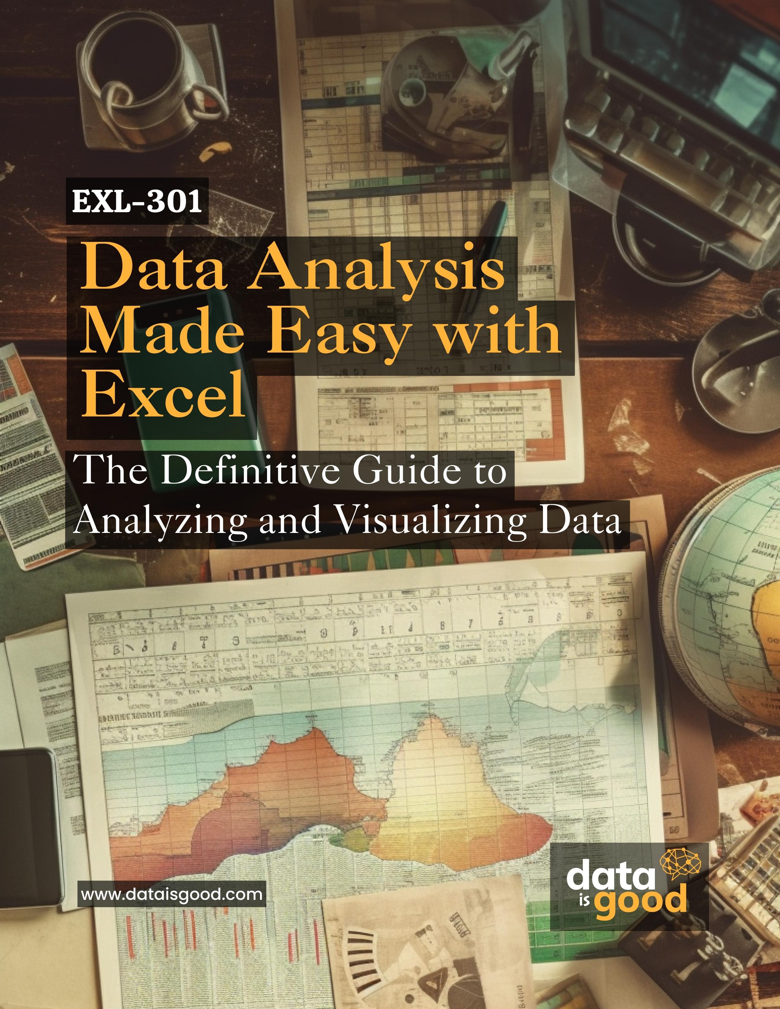 Data Analysis Made Easy with Excel | Dataisgood – My Store