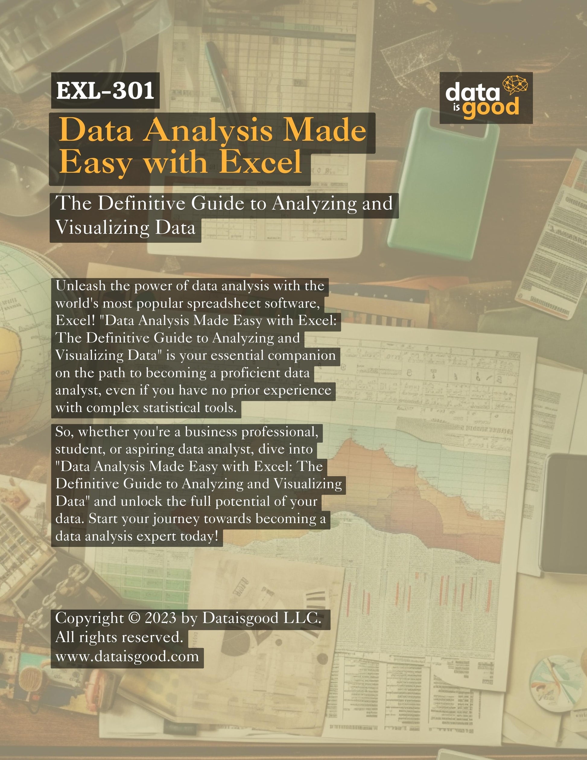 Data Analysis Made Easy with Excel | Dataisgood – My Store